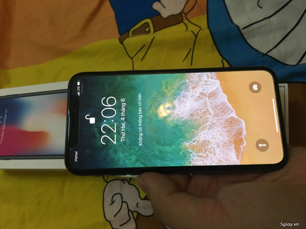 IPHONE X256G BLACK QUỐC TẾ GIÁ CHẤT - 1
