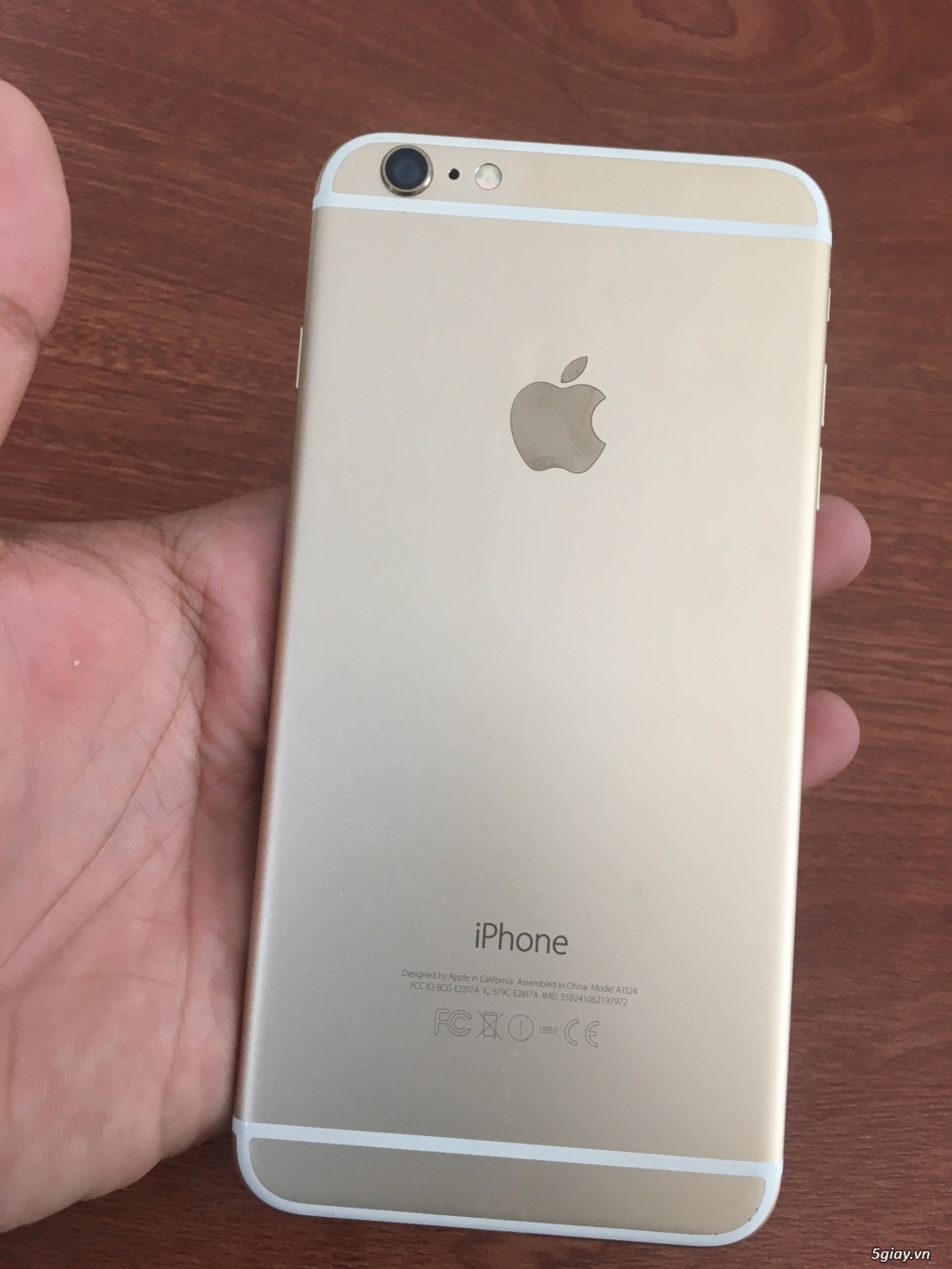 Cần Bán:iPhone 6 Plus 64Gb Gold nguyen zin 99% - 3