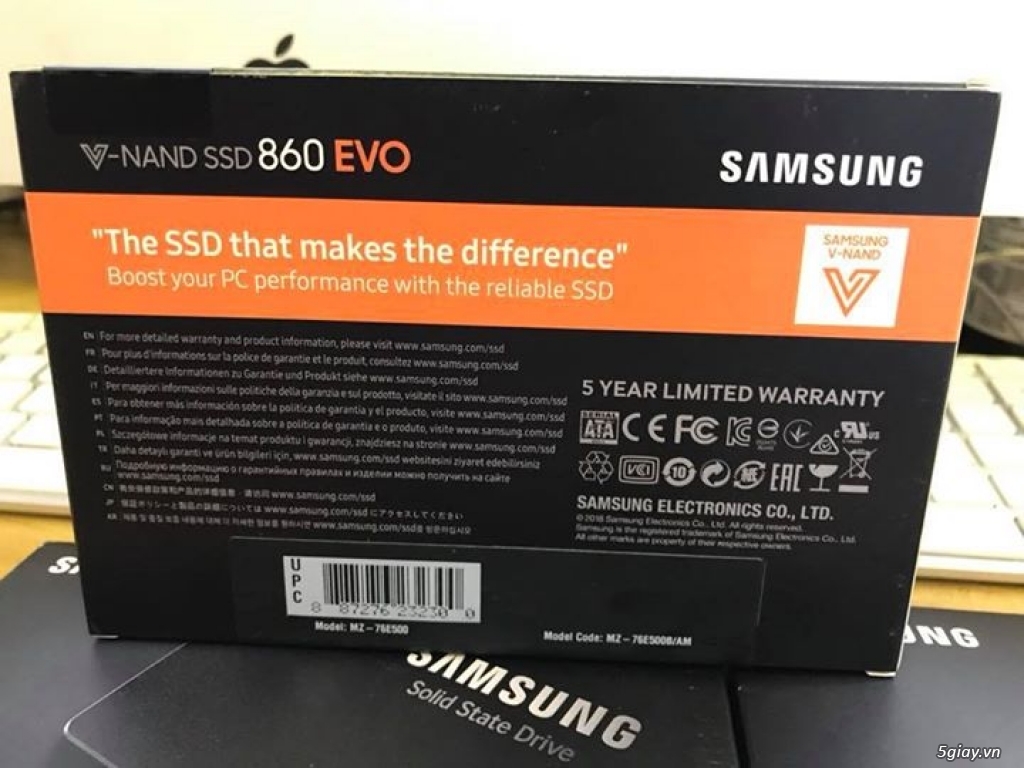 Về ít SSD Samsung Evo 860 500GB (2018) giá tốt cho AE nâng cấp - 5