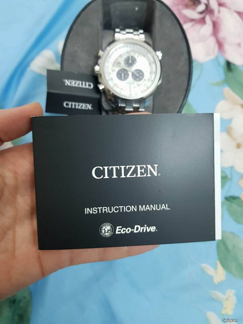 Đồng hồ Citizen Men's BL5400-52A Eco-Drive Stainless xách tay