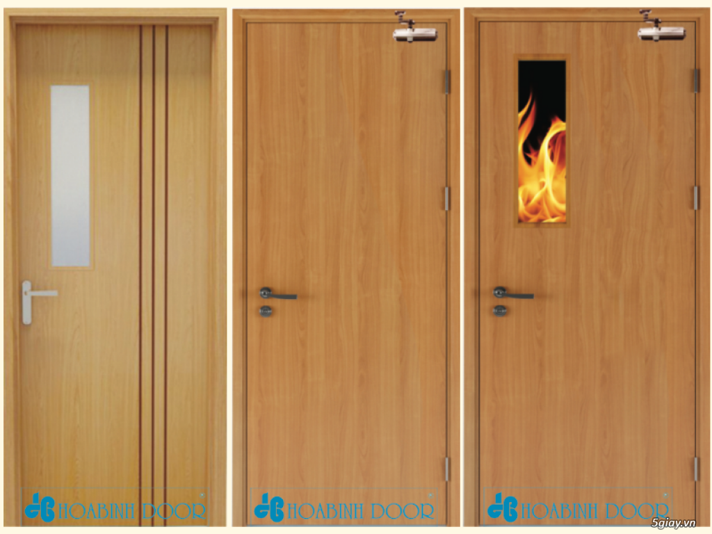 cửa gỗ chống cháy chất lượng