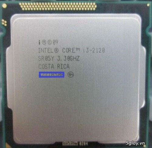 Bộ vi xử lý - CPU INTEL CORE I3 2120 3.3ghz socket 1155 TRAY tặng kèm