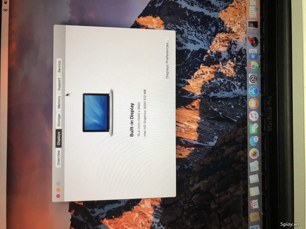 Macbook Pro 2011 i7-8GB - 1
