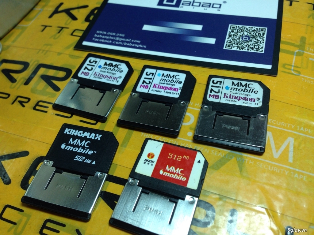 Thẻ nhớ MMC cực hiếm cho N-gage QD, N-gage Classic, 7610, 6600, 6230i. - 3