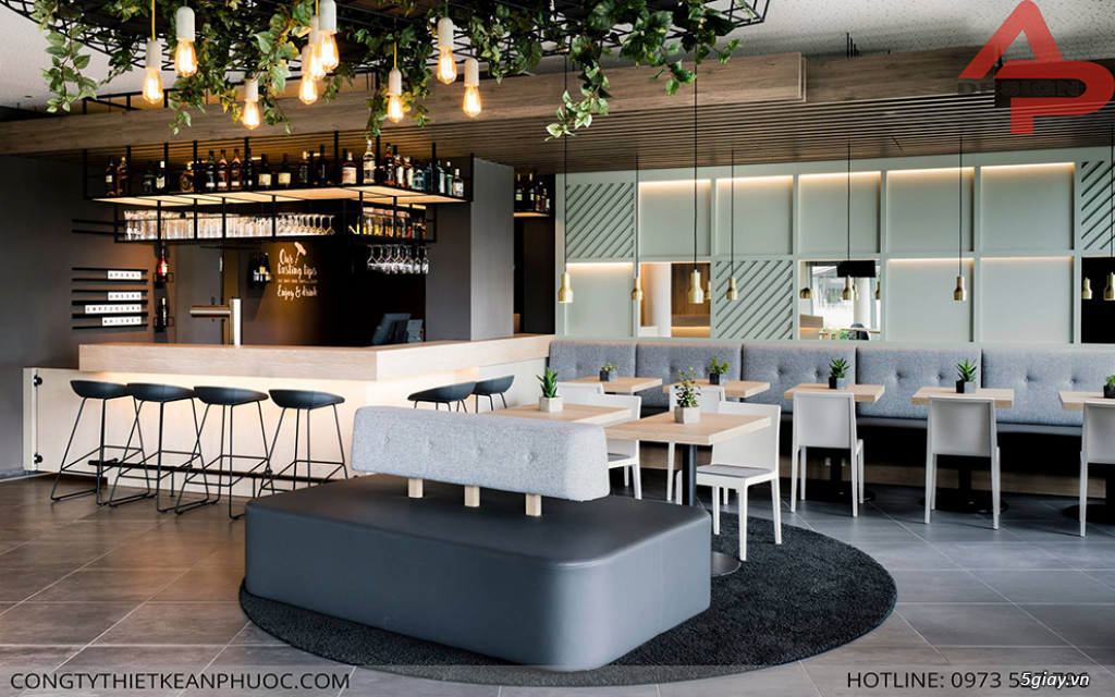 Thiết kế , thi công quán cafe - Công ty An Phước - 21