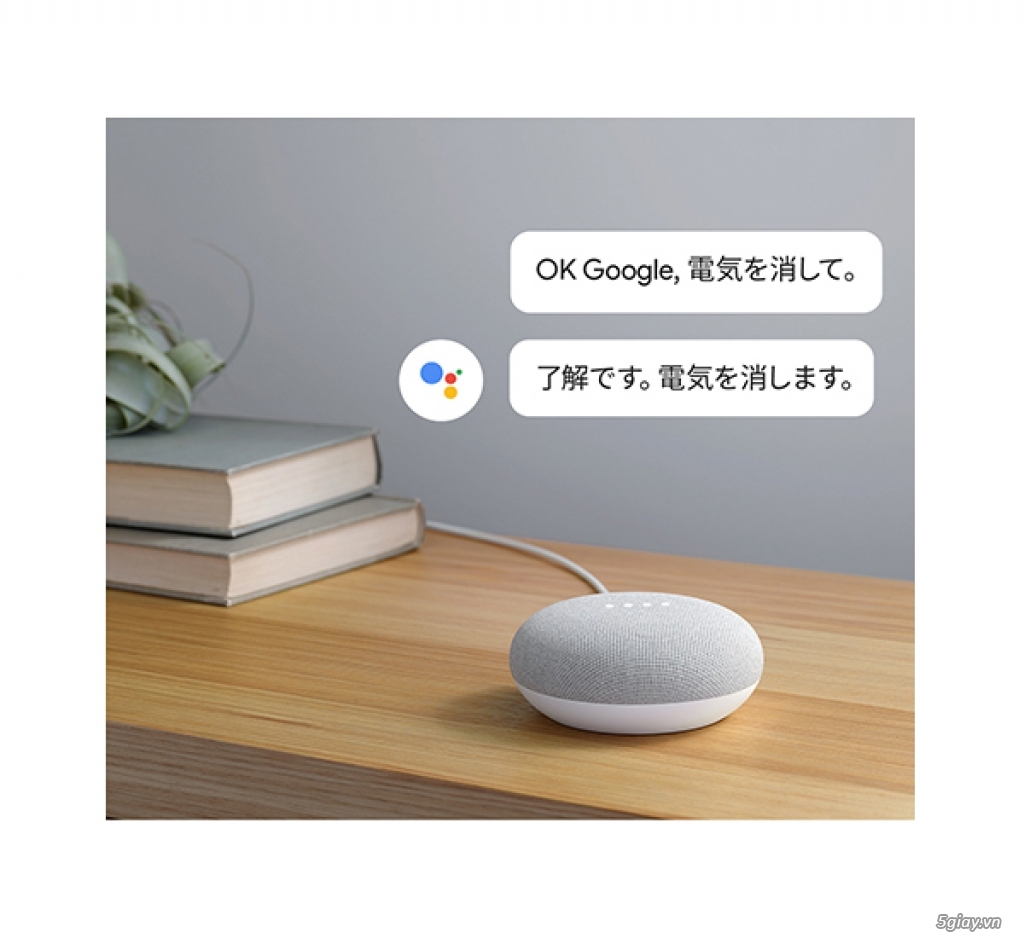 Loa thông minh Google Home Mini - Loa Bluetooth, trợ lý ảo thông minh - 4