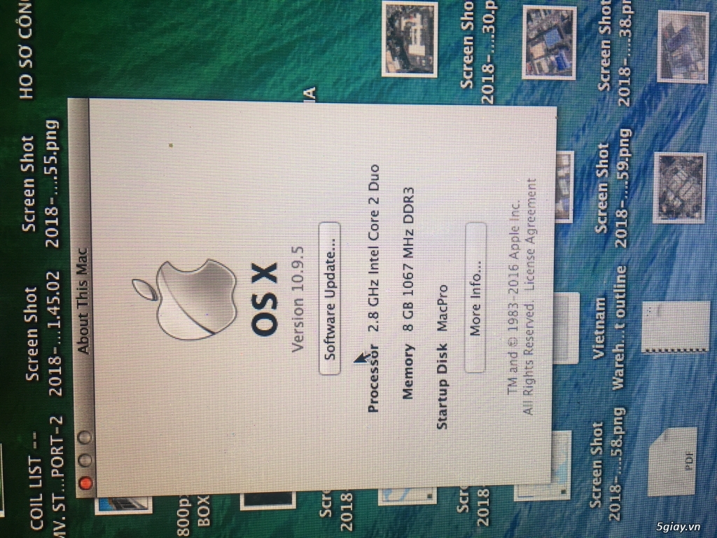 Macbook mid 2009 15’’ - 4tr - 3