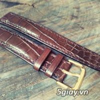 DÂY ĐỒNG HỒ DA CÁ SẤU HANDMADE