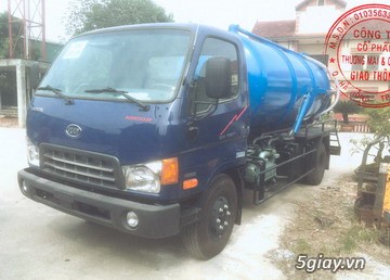 Xe hút chất thải Thaco Olin 500b 4.5 khối