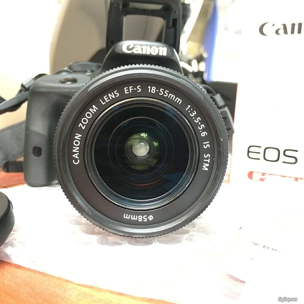Canon EOS 100D Fullbox cùng lens Kit và đồng bọn - 3
