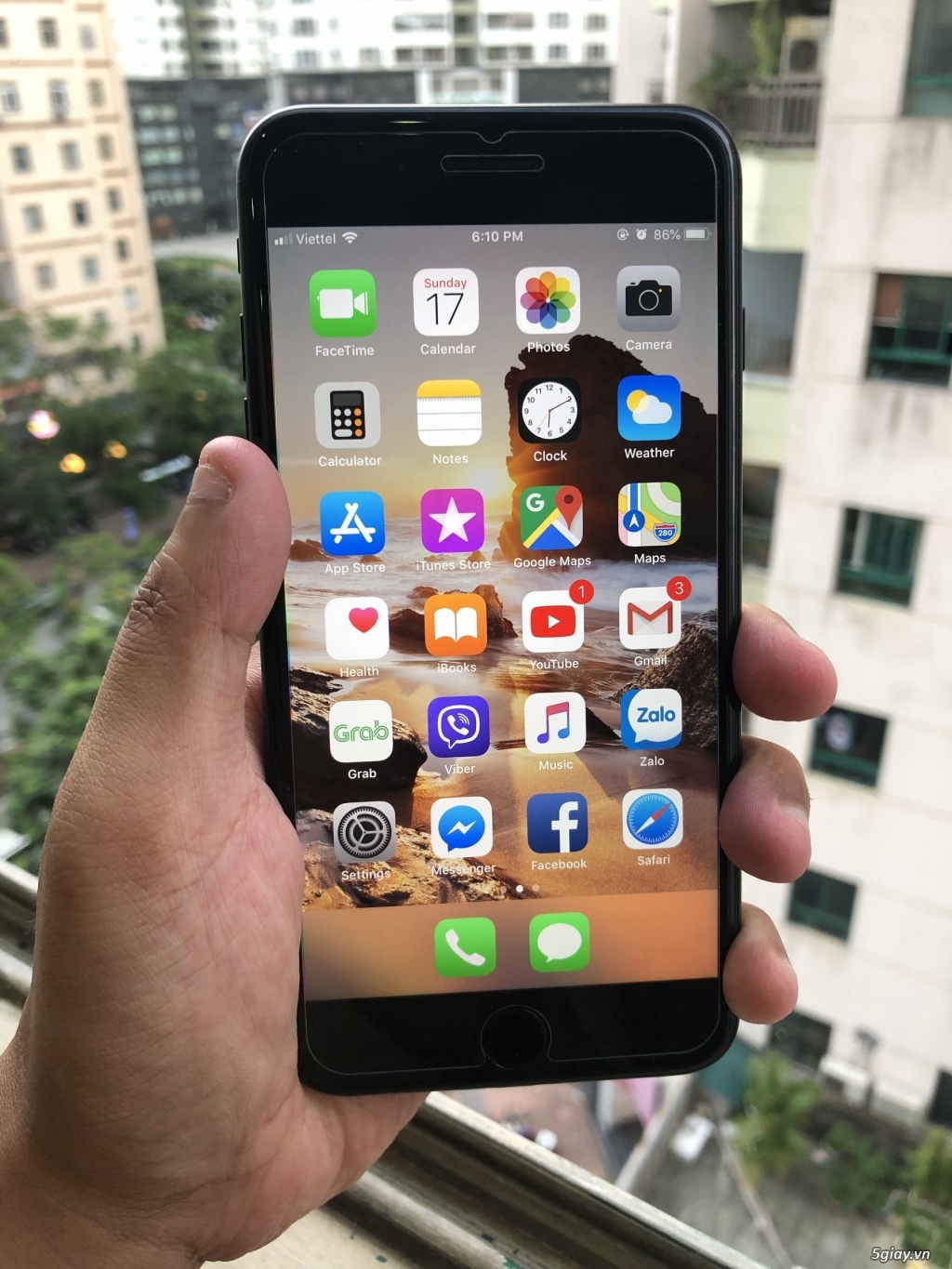 iPhone 7 Plus 32gb - đen nhám - đẹp 99,99% - 4