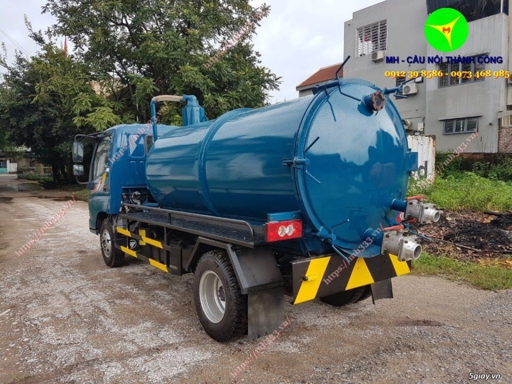 Xe hút chất thải Thaco Olin 500b 4.5 khối - 2