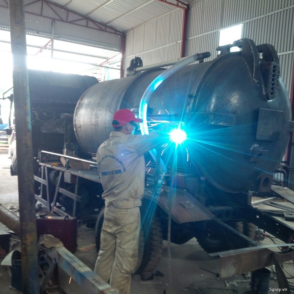 Xe hút chất thải Thaco Olin 500b 4.5 khối - 4