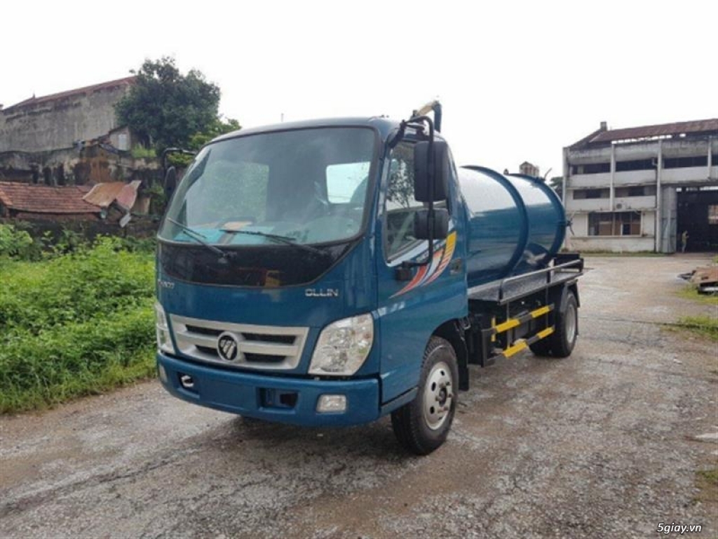 Xe hút chất thải Thaco Olin 500b 4.5 khối - 1