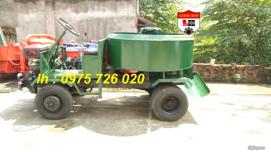 máy trộn bê tông 12 bao động cơ otto / 0975 726 020 - 1