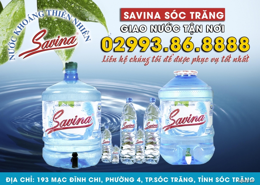 Nước uống thiên nhiên Savina - 37