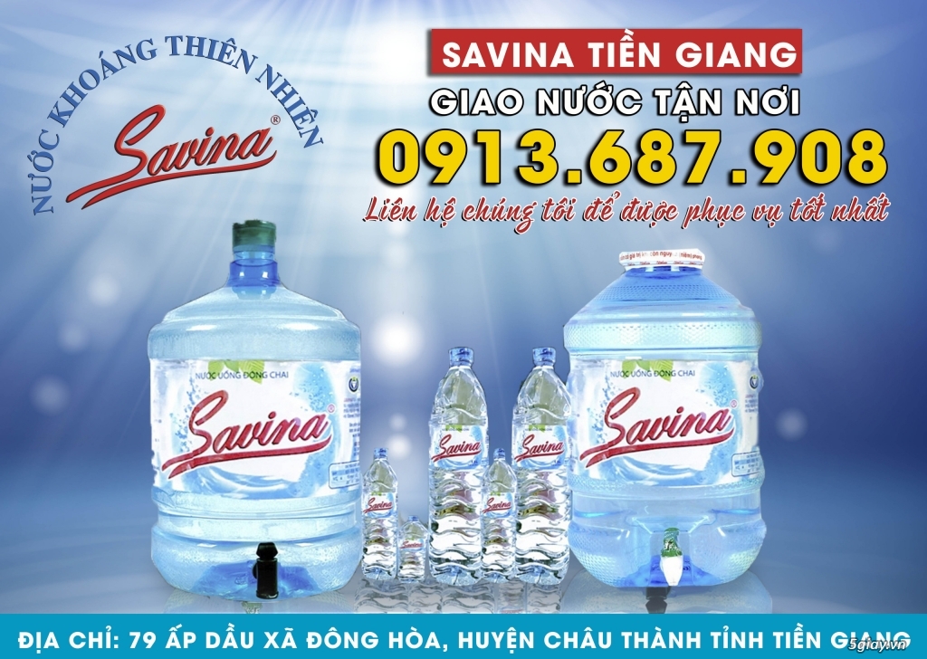 Nước uống thiên nhiên Savina - 39