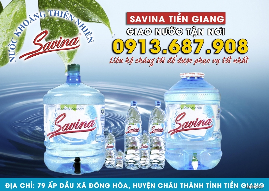 Nước uống thiên nhiên Savina - 43