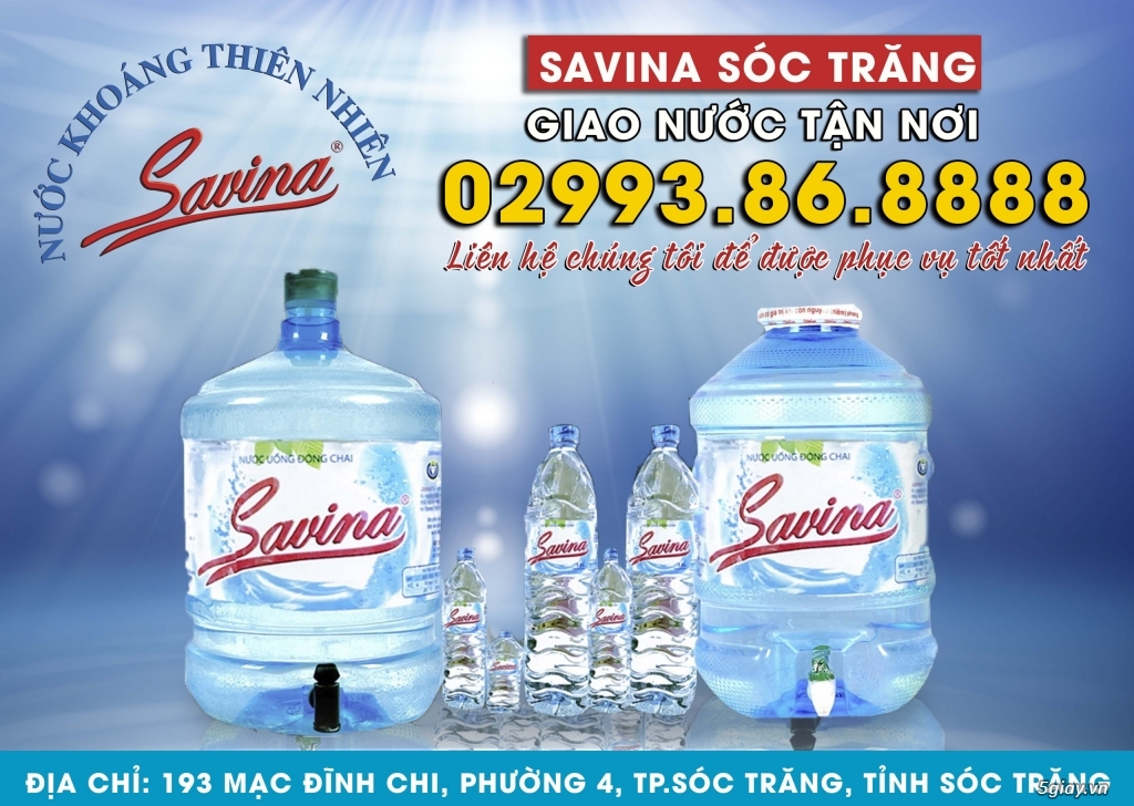 Nước uống thiên nhiên Savina - 41