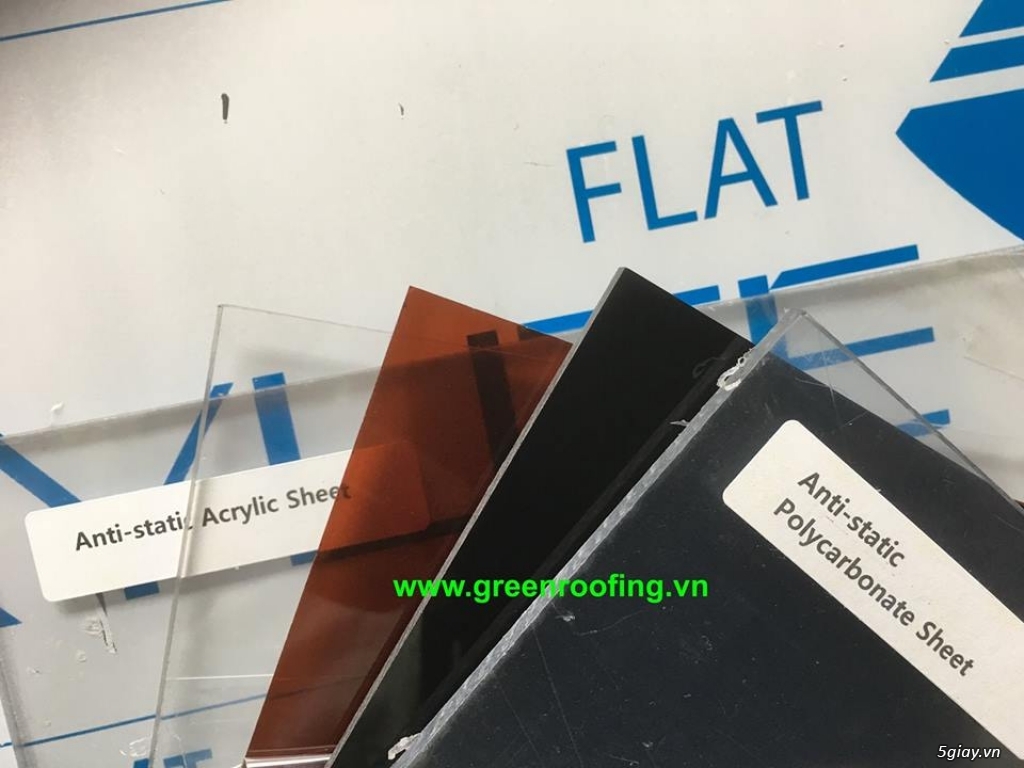 các loại tấm nhựa polycarbonate đặc và rỗng ( nhập khẩu từ hàn quốc )