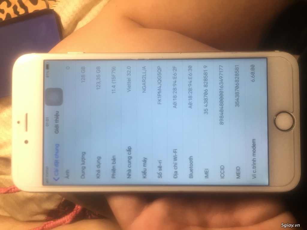 iPhone 6plus 128gb Quốc Tế - 3
