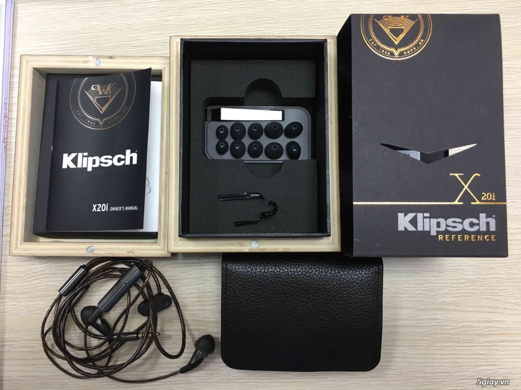 Tai nghe Klipsch X20i likenew fullbox, BH chính hãng 10 tháng