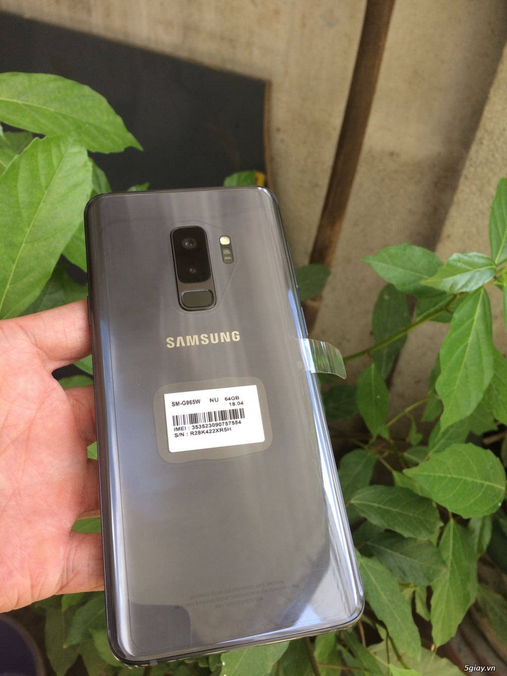 Galaxy S9plus new 100% - 3