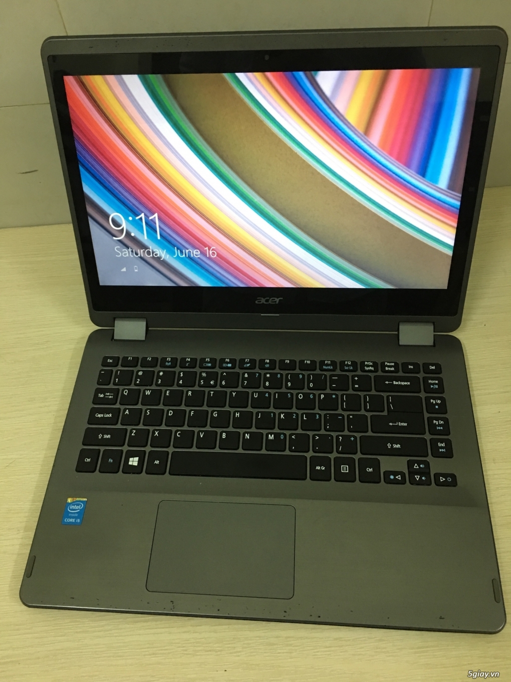 Laptop ACer màn hình cảm ứng R3 471T core i5 th5 - 1
