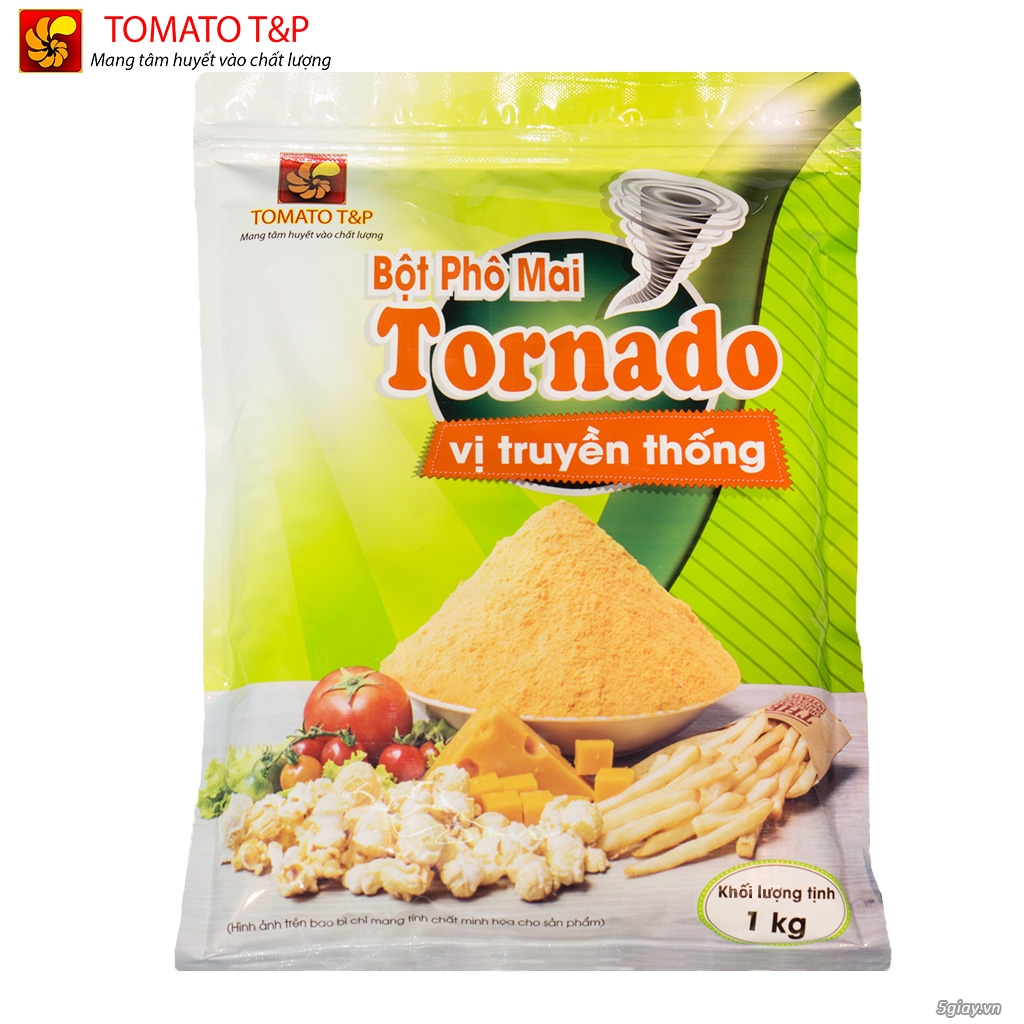 Giới thiệu bột phô mai Tornado - Chất lượng hàng đầu Việt Nam. - 28