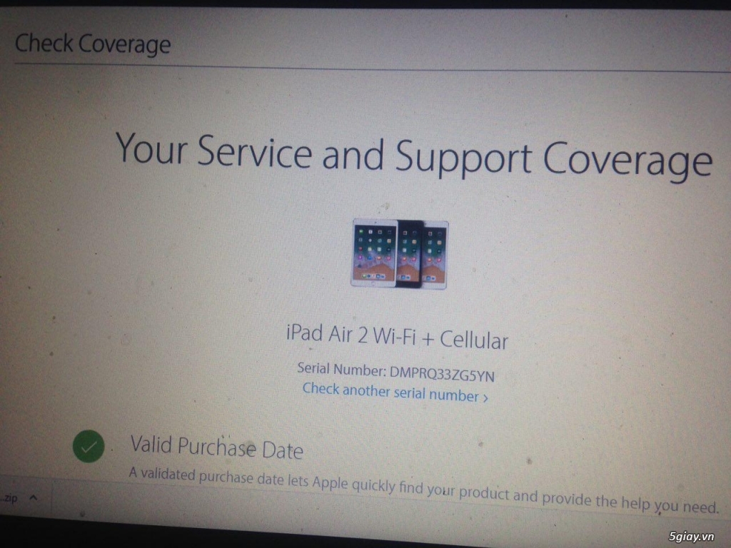 Apple Ipad Air2 Wifi+4G+64GB màu GOLD mới 99% - 1