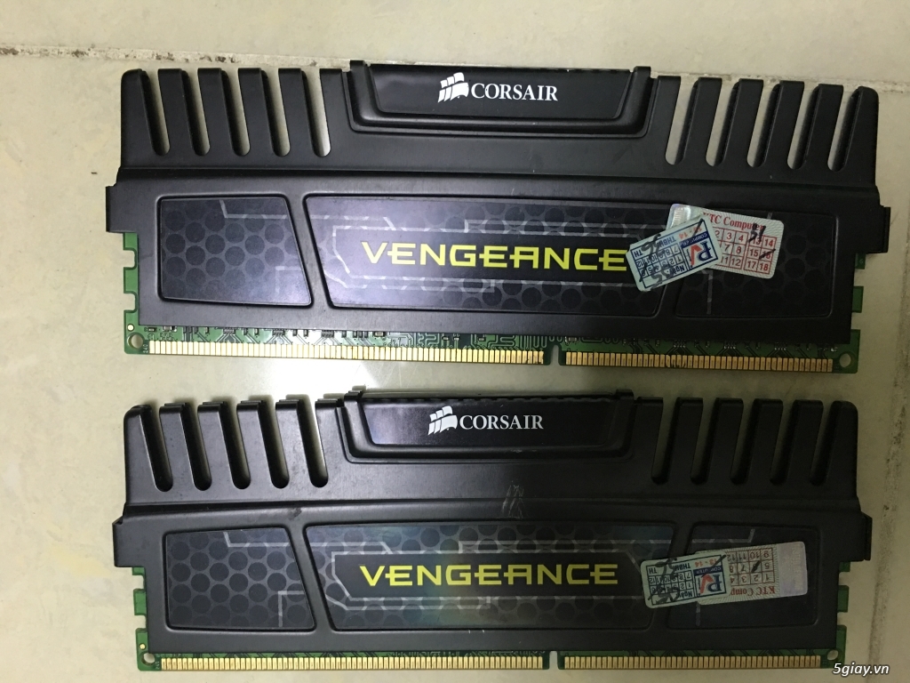 CPU I5 2320 900K Cặp Ram DDR3 Vengeance 4G x2 1000k - 1