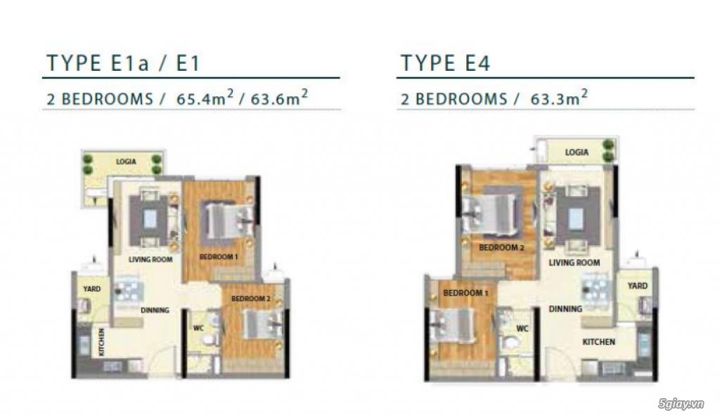 Cần sang nhượng lại căn hộ chung cư 2PN trong Celadon City - 1