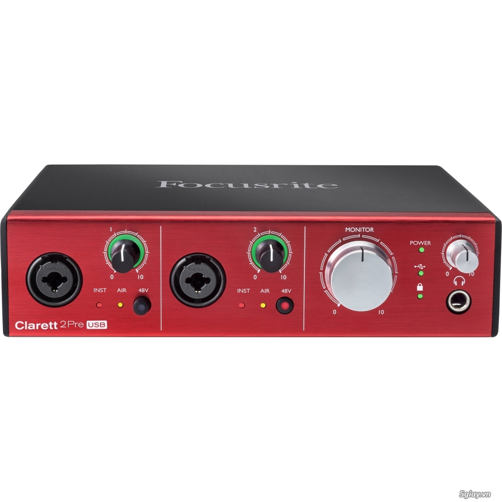 Bán Soundcard Focusrite Clarett 2Pre USB 10x4 Audio Interface - 2