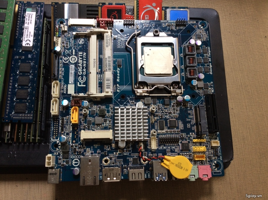 Cần bán main itx gigabyte GA-H81TN,thích hợp ae làm HTPC!
