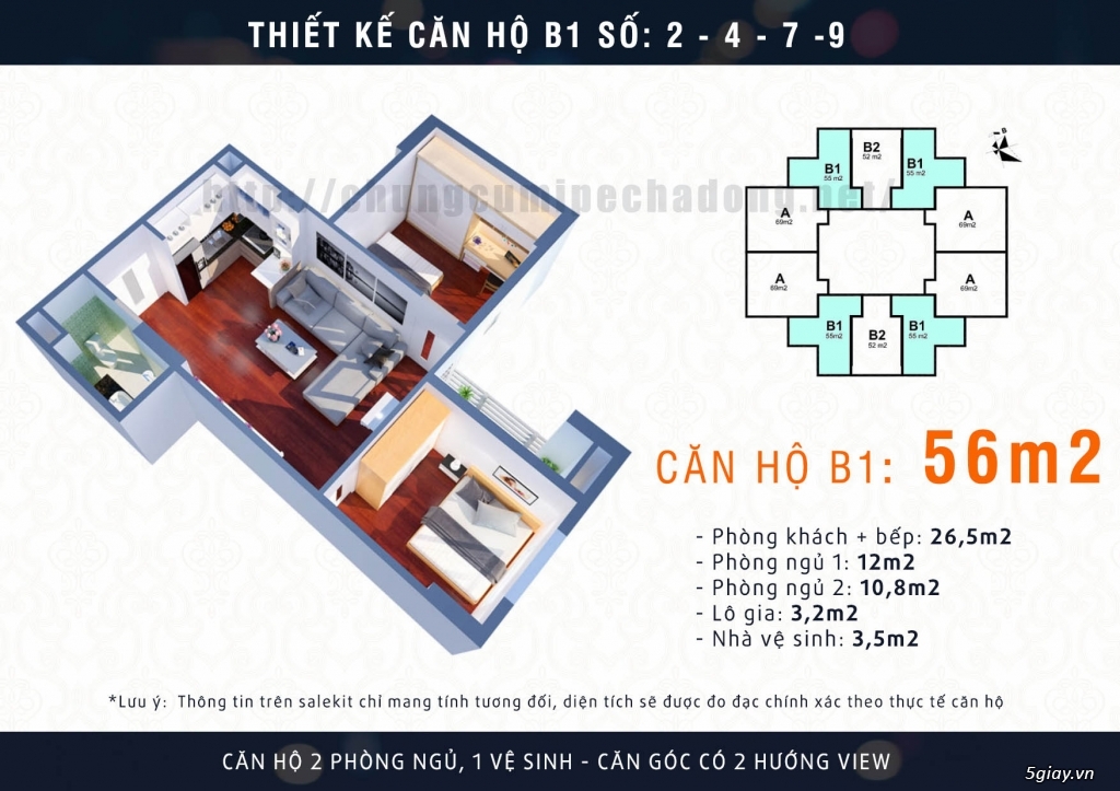 Chỉ từ 250 triệu đã có thể sở hữu căn hộ ở Mipec Hà Đông - 2