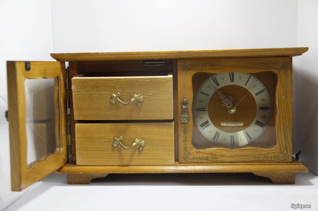 Đồng hồ để bàn hàng Nhật second hand - 17