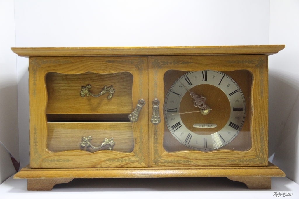 Đồng hồ để bàn hàng Nhật second hand - 18