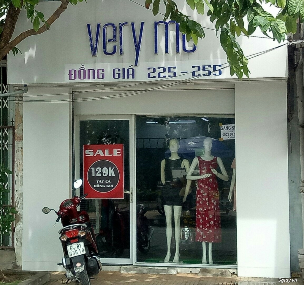 Sang shop thời trang nữ tại Tô Thị Huỳnh - TP.Vĩnh Long