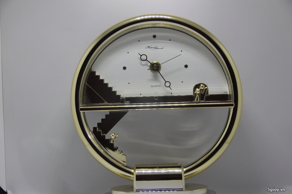Đồng hồ để bàn hàng Nhật second hand - 9
