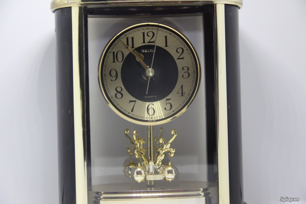 Đồng hồ để bàn hàng Nhật second hand - 15