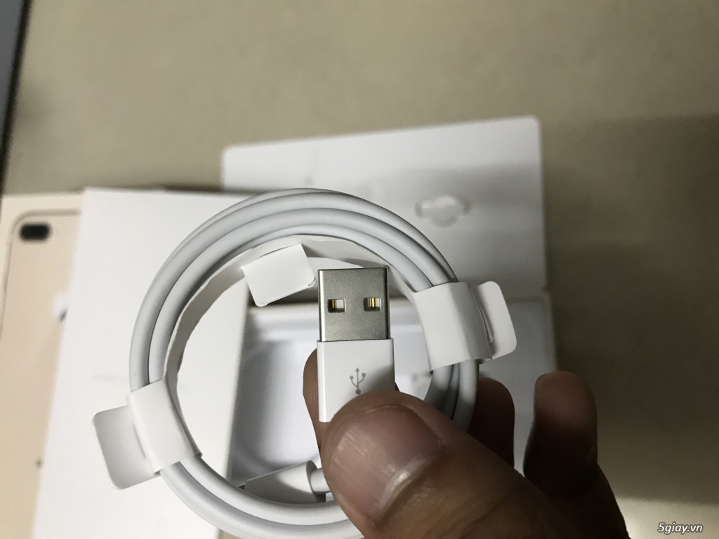 bộ sạc cáp iphone 8plus zin bóc máy