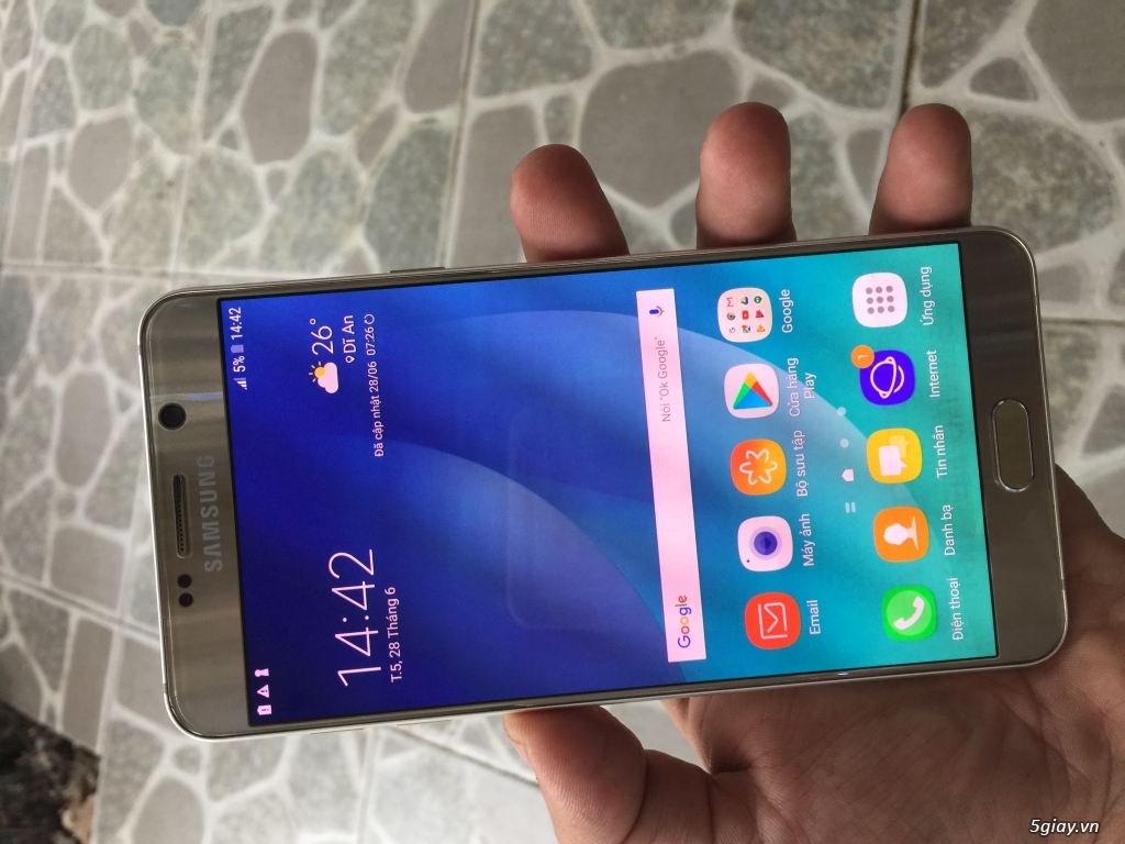 note 5 gold - 3