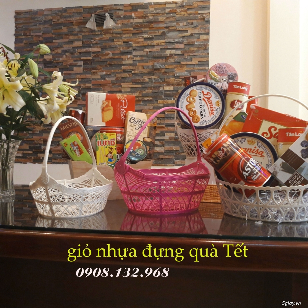 GIỎ NHỰA GÓI QUÀ TẾT - 3