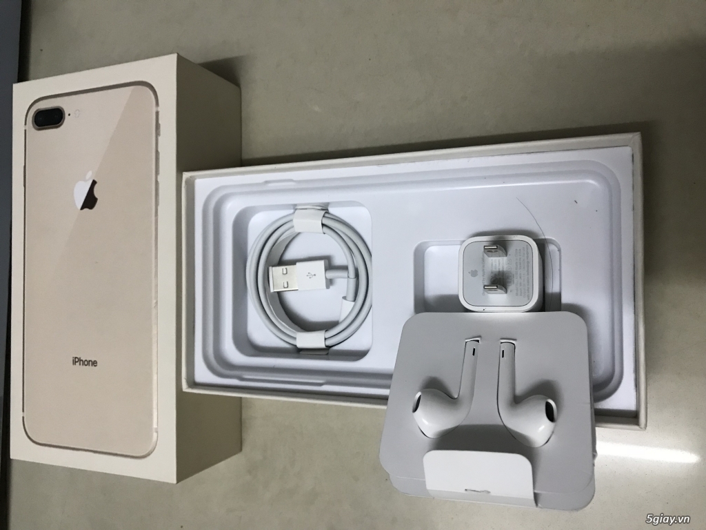 bộ sạc cáp iphone 8plus zin bóc máy - 1