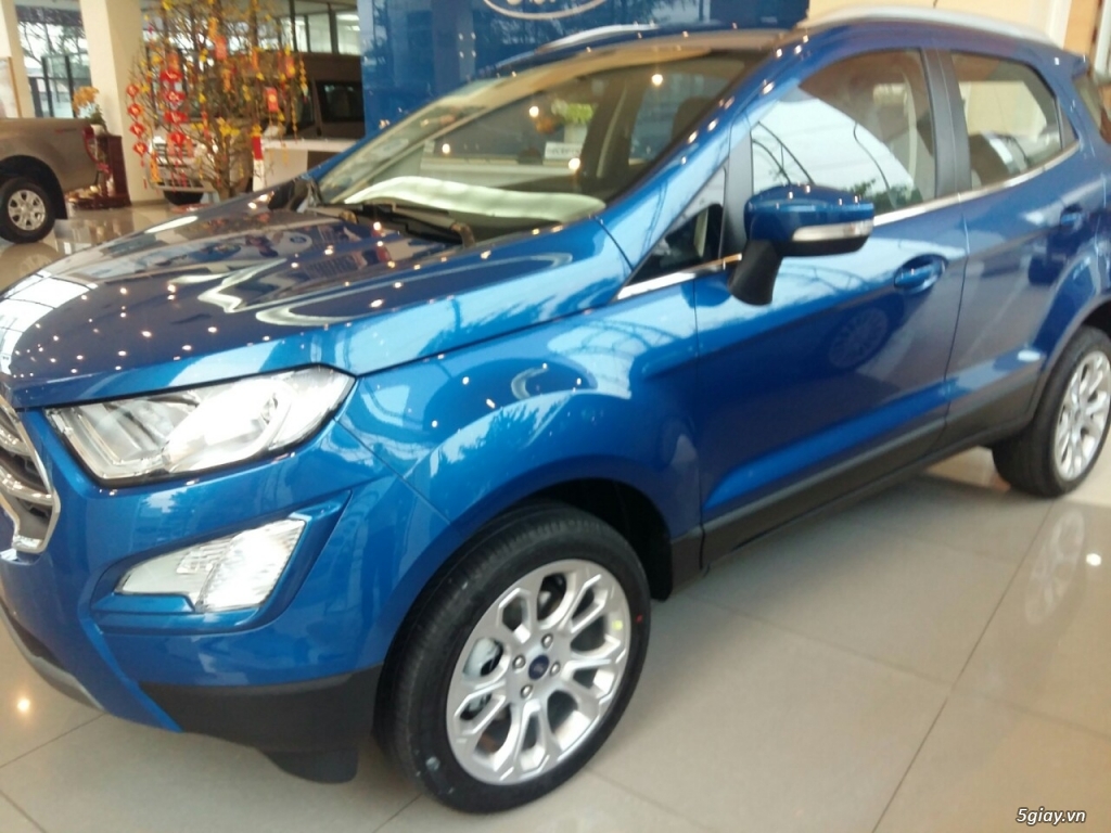 Ecosport 2018 số tự động, trả góp 90%,tặng phim 3M, bảo hiểm vật chất - 3