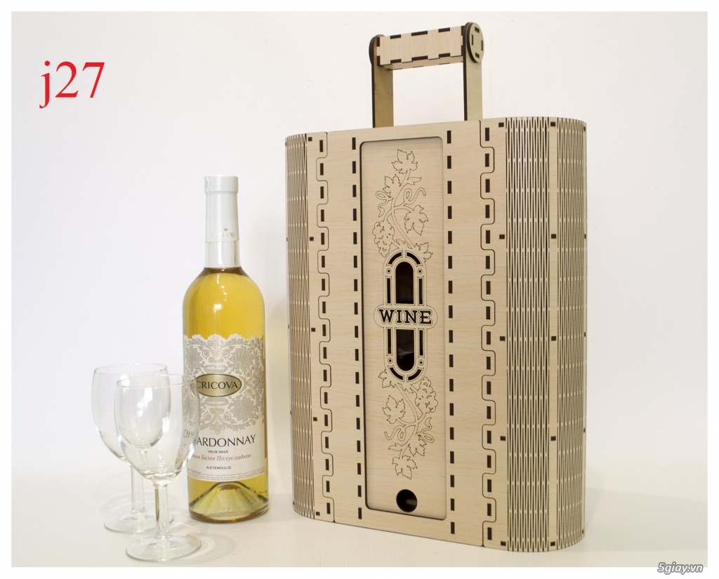 Cung cấp - phân phối - thiết kế hộp rượu vang - 29