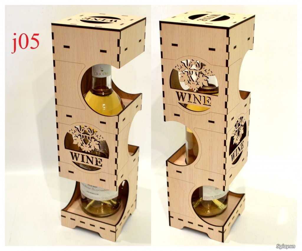 Cung cấp - phân phối - thiết kế hộp rượu vang - 14
