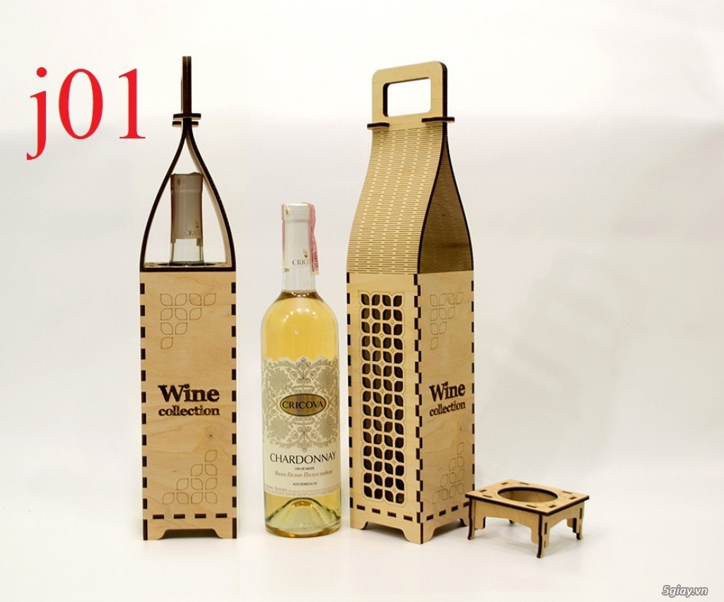Cung cấp - phân phối - thiết kế hộp rượu vang