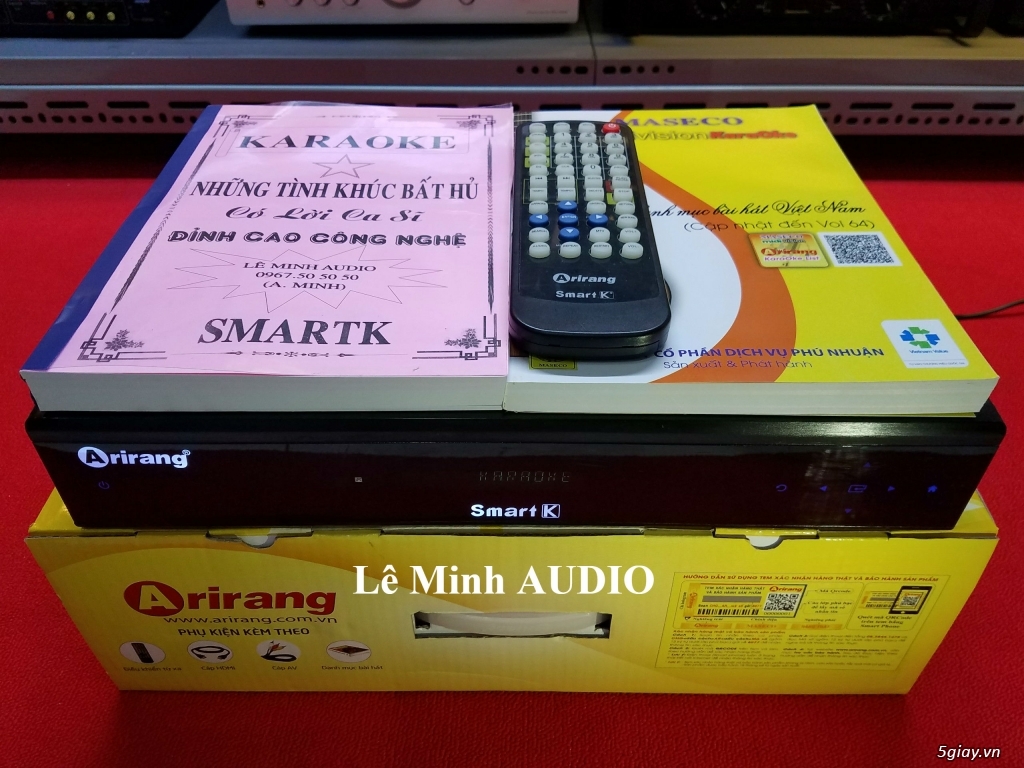 Đầu KaraOke Arirang 3600 Deluxe A - SmartK - 3600 HDMI - AR3600 - AR3600S - 8