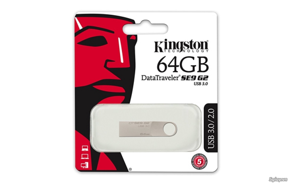 USB 3.0 Kingston DTSE9 G2 - 64GB